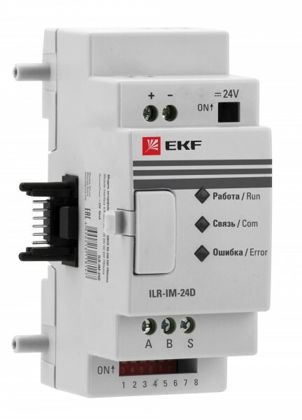 Модуль интерфейсный MODBUS TCP 24В PRO-Relay EKF PROxima (ILR-IE-24D) превью в интернет-магазине электрики Форум Электро в Москве
