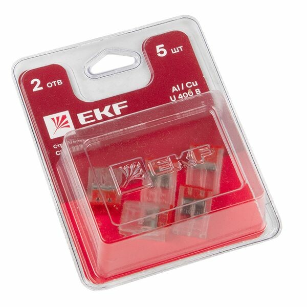 EKF Строительно-монтажная клемма СМК 2273-242 (с пастой) 2 отверстия 0,5-2.5 мм2 блистер (5шт.) PROxima (plc-smk-2273-242b) превью в интернет-магазине электрики Форум Электро в Москве