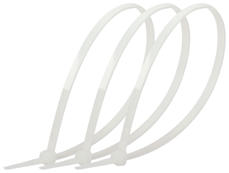 Кабельная стяжка ЭРА NO-224-206 (хомут) нейлоновая 2.5 х 200 мм белая (25 шт/уп) (Б0065994) превью в интернет-магазине электрики Форум Электро в Москве