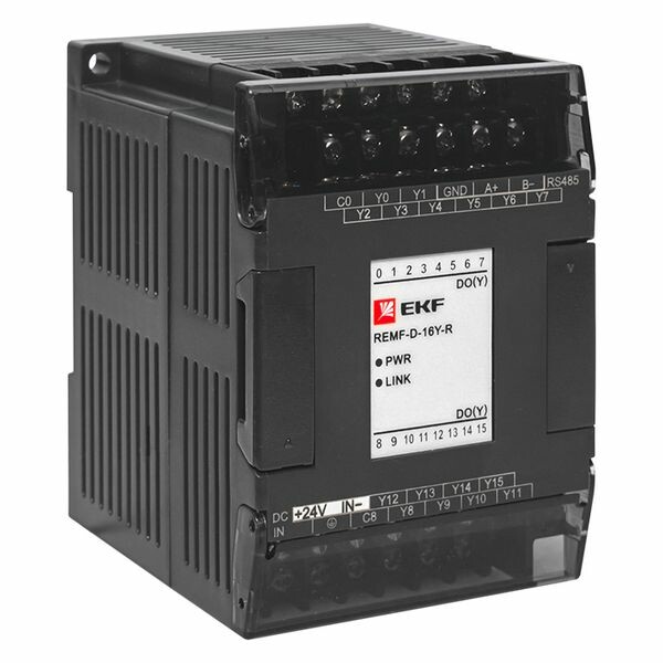 Модуль дискретного вывода REMF 16 PRO-Logic EKF (REMF-D-16Y-R) превью в интернет-магазине электрики Форум Электро в Москве
