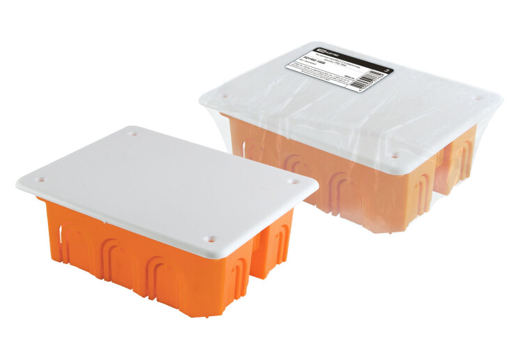 TDM Распаячная коробка СП 120х92х45мм, крышка, IP20, инд. штрихкод, (SQ1402-1008) превью в интернет-магазине электрики Форум Электро в Москве