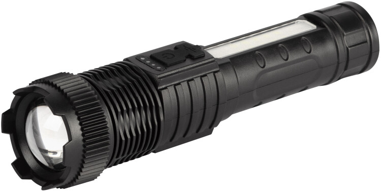 ЭРА Светодиодный фонарь UA-402 универсальный аккумуляторный 5 Вт LED + 5 Вт COB Zoom 6 режимов маячок клипса USB type C (Б0069804) превью в интернет-магазине электрики Форум Электро в Москве