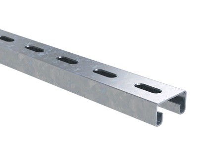 С-образный профиль 41х21, L400, толщ.1,5 мм, горячеоцинкованный (BPL2104HDZ) превью в интернет-магазине электрики Форум Электро в Москве