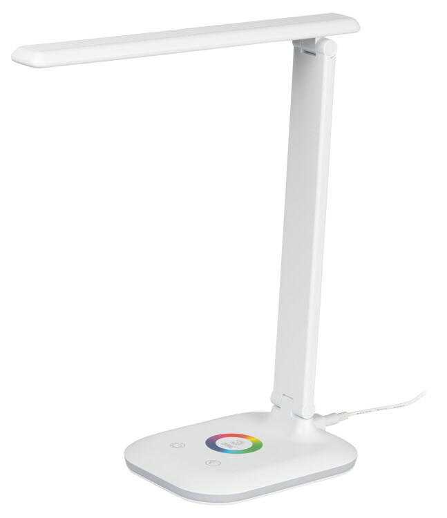 ЭРА Настольный светильник NLED-502-11W-W светодиодный с RGB ночником белый (Б0057194) превью в интернет-магазине электрики Форум Электро в Москве
