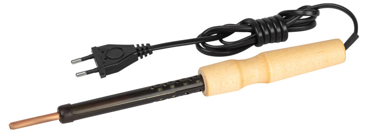 ЭРА Паяльник ЭПЦН с деревянной рукояткой 230 В 65 Вт, Россия (Б0061032) превью в интернет-магазине электрики Форум Электро в Москве