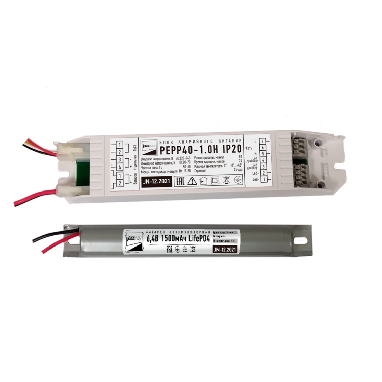Jazzway PEPP40-1.0H IP20 Блок аварийного питания для светильника (.5032224) превью в интернет-магазине электрики Форум Электро в Москве