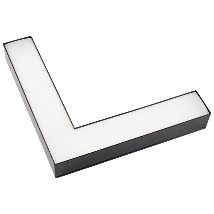Jazzway Светильник светодиодный ДПО PSO-02L 16W 4000K BLACK L-обр. 255x255x42 IP40 (.5069008) превью в интернет-магазине электрики Форум Электро в Москве
