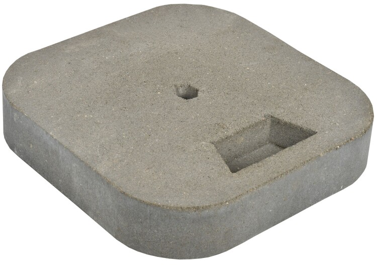 Основание бетонное 400х400х50мм для мачты IEK (ZML10D-CB-08-400) превью в интернет-магазине электрики Форум Электро в Москве