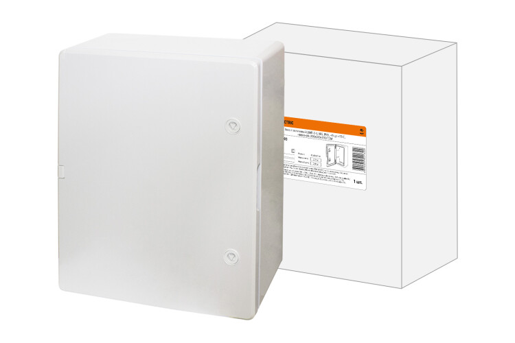 TDM Бокс пластиковый ЩМП-0-3, ABS, IP65, -45 до +75 С, навесной, (400x300x170) (SQ0932-0103) превью в интернет-магазине электрики Форум Электро в Москве