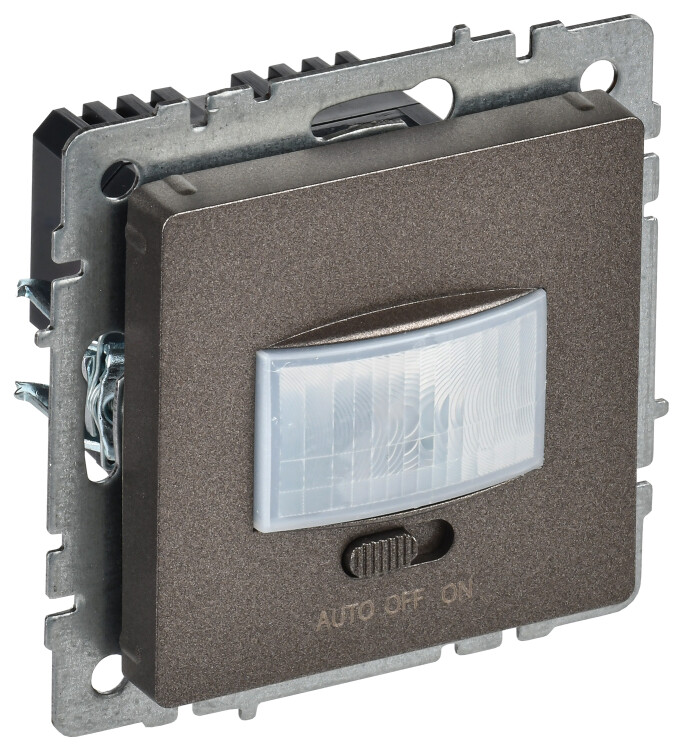 Картинка IEK BRITE BASE Темн.бронза Датчик движения ДС10-1-БрТБ (BR-MS10-N-150-05-K45) в интернет-магазине Форум Электро в Москве