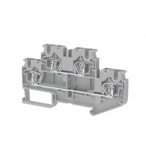 Klemsan Пружинная клемма серии SRD 4-2F (Серый) (311909) превью в интернет-магазине электрики Форум Электро в Москве Klemsan Пружинная клемма серии SRD 4-2F (Серый) (311909) превью в интернет-магазине электрики Форум Электро в Москве