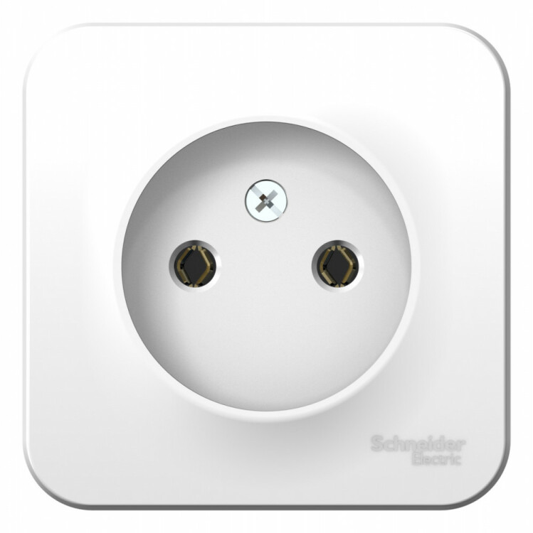 Картинка Systeme Electric Blanca наруж Бел Розетка б/з без шторок, 16А, 250В (BLNRA000101) в интернет-магазине Форум Электро в Москве
