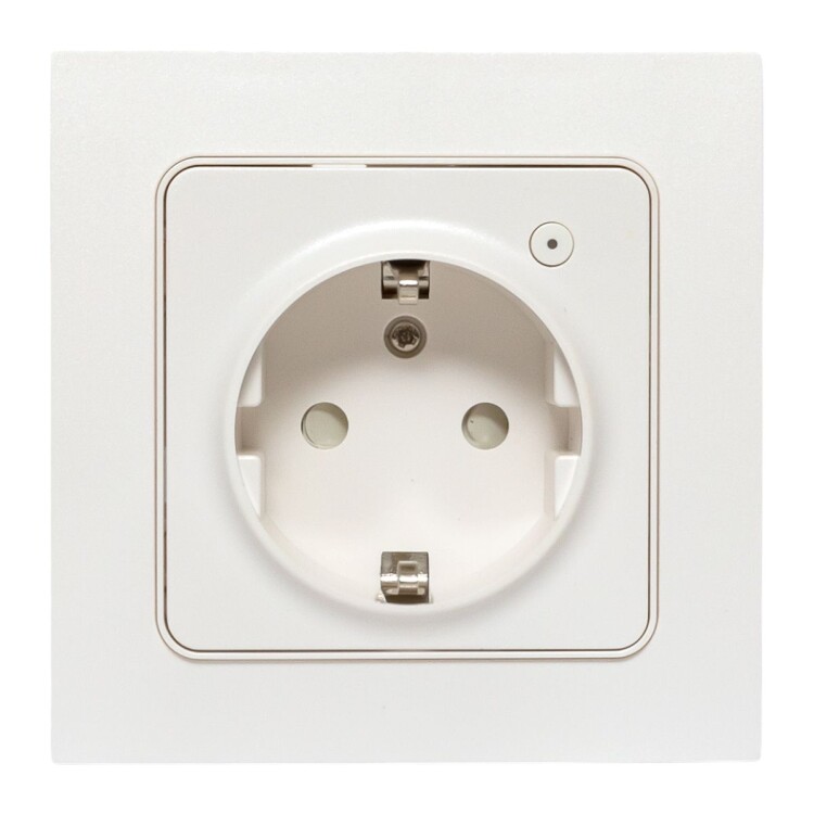 Картинка EKF Умная розетка Стокгольм 1-местная 16А белый Zigbee Сonnect (RCS-ST16-WD-ZB) в интернет-магазине Форум Электро в Москве