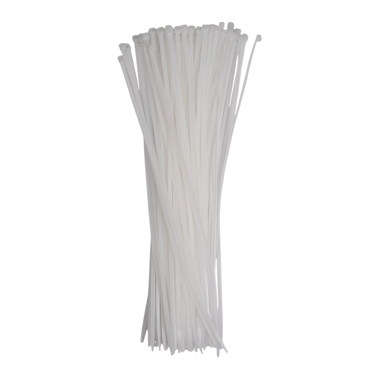 Кабельная стяжка PCT 4,8x400-100WH PA6.6 Jazzway (100 шт/уп) (.5054097) превью в интернет-магазине электрики Форум Электро в Москве