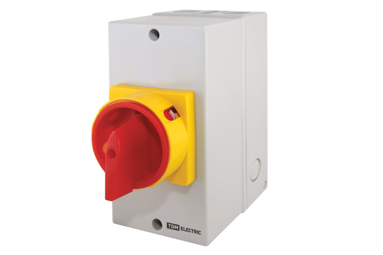 TDM Кулачковый переключатель КПУ38У-25 /2098 "откл-вкл" 3Р IP54 (SQ0715-0210) превью в интернет-магазине электрики Форум Электро в Москве