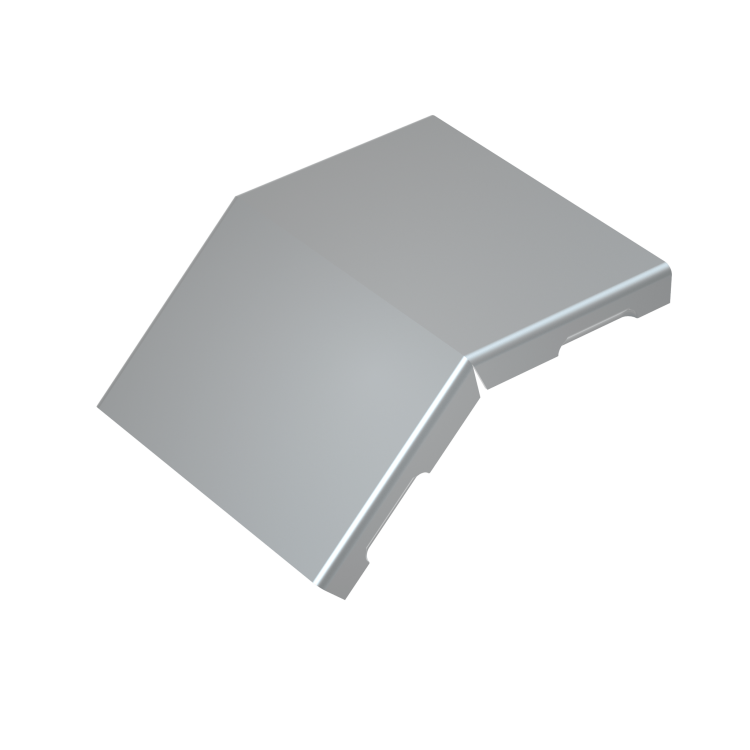 КМ-Профиль Крышка внеш. верт. угла 45 гр. 150 мм (KVL45-150) превью в интернет-магазине электрики Форум Электро в Москве