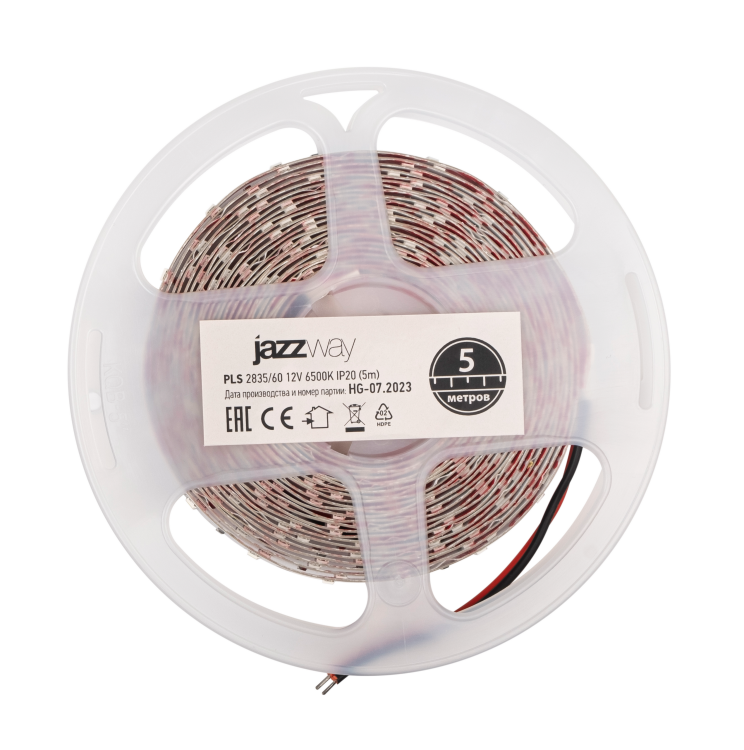 Jazzway Лента PLS 2835/ 60-12V W IP20 5m (белый свет) (.2858009) превью в интернет-магазине электрики Форум Электро в Москве