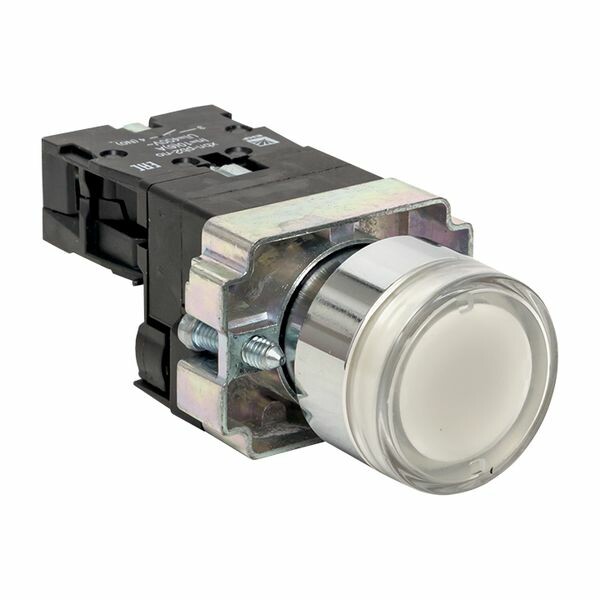 EKF Кнопка BA21 с подсветкой 230В белая NO (xb2-bw21-230) превью в интернет-магазине электрики Форум Электро в Москве