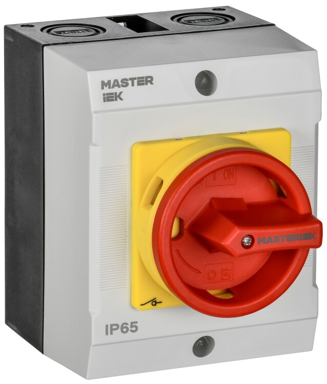 Перекл. кулачк. в боксе закр. рук. кр. 16А сх. 90 MASTER IEK (MI-CS22-016-090) превью в интернет-магазине электрики Форум Электро в Москве