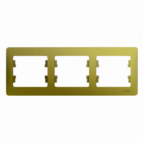Фотография GLOSSA 3-постовая РАМКА, горизонтальная, ФИСТАШКОВЫЙ (GSL001003) в интернет-магазине Форум Электро в Москве Картинка GLOSSA 3-постовая РАМКА, горизонтальная, ФИСТАШКОВЫЙ (GSL001003) в интернет-магазине Форум Электро в Москве