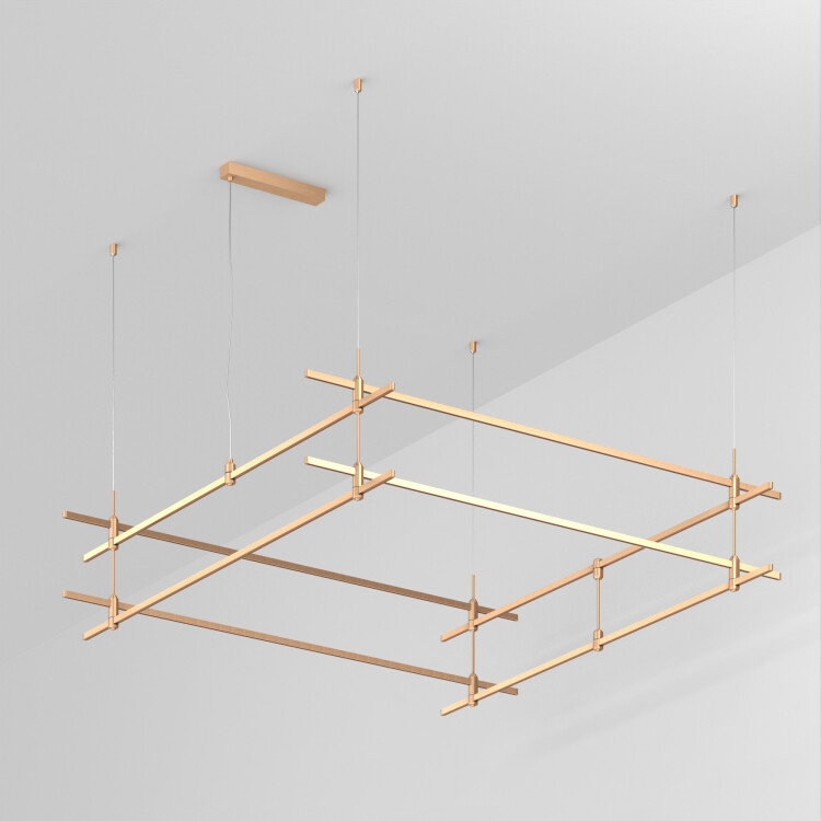 Arlight Основание ART-APRIORI-QUADRAT-2-HANG-2000x2000 (GD) (IP20 Металл, 3 года) (048547) превью в интернет-магазине электрики Форум Электро в Москве