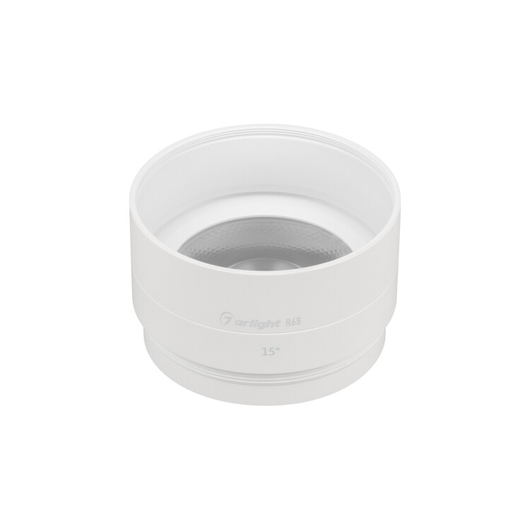 Arlight Насадка с фиксированным углом LGD-ARTIFACT-LENS-R65 (WH, 15 deg) (Металл) (057121) превью в интернет-магазине электрики Форум Электро в Москве