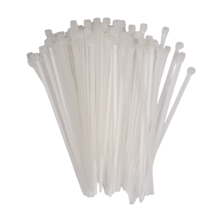 Кабельная стяжка PCT 2,5x060-100WH PA6.6 Jazzway (100 шт/уп) (.5053649) превью в интернет-магазине электрики Форум Электро в Москве