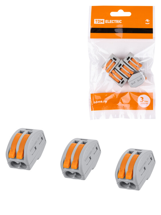 TDM Соединительная клемма СК-412 (2,5мм2) (5 шт/упак)