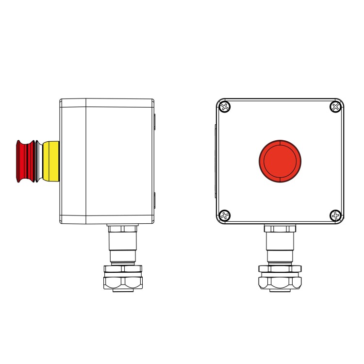 DKC CPE-P-03-(1xP3E(11))-1xKAEPM2MHK-20(C)1Ex d e IIC Т5 Gb / Ex tb IIIC T95°C Db IP66 / КЗ (2231.031.22.11C) превью в интернет-магазине электрики Форум Электро в Москве