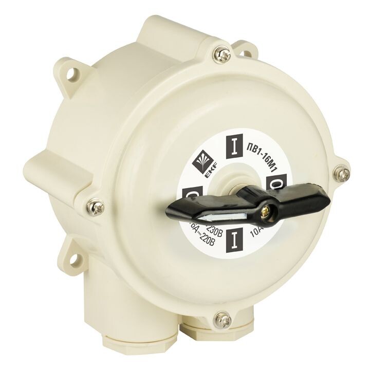 EKF Пакетный переключатель (реверс) ПП 3-100/Р М2 пл. IP56 PROxima (pp-3-100-4r) превью в интернет-магазине электрики Форум Электро в Москве