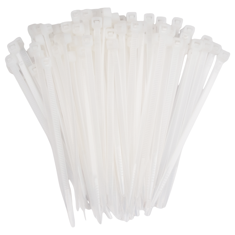 Кабельная стяжка PCT 3,6x100-100WH PA6.6 Jazzway (100 шт/уп) (.5053700) превью в интернет-магазине электрики Форум Электро в Москве