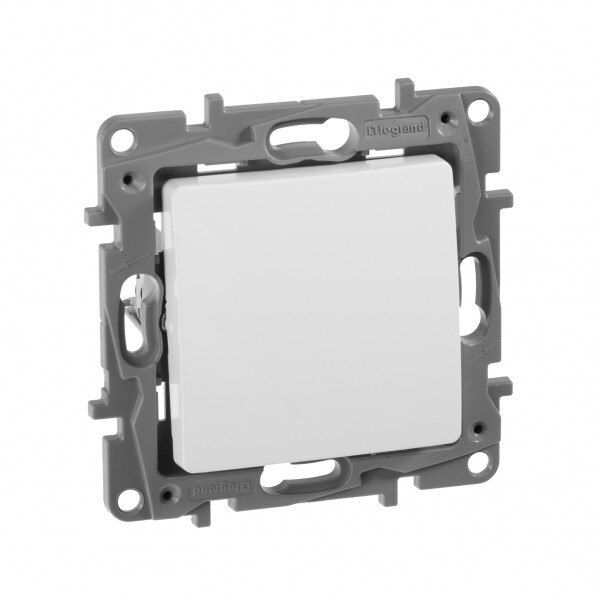 Картинка Legrand Etika Белый Переключатель 10А, Винтовые клеммы (672205) в интернет-магазине Форум Электро в Москве