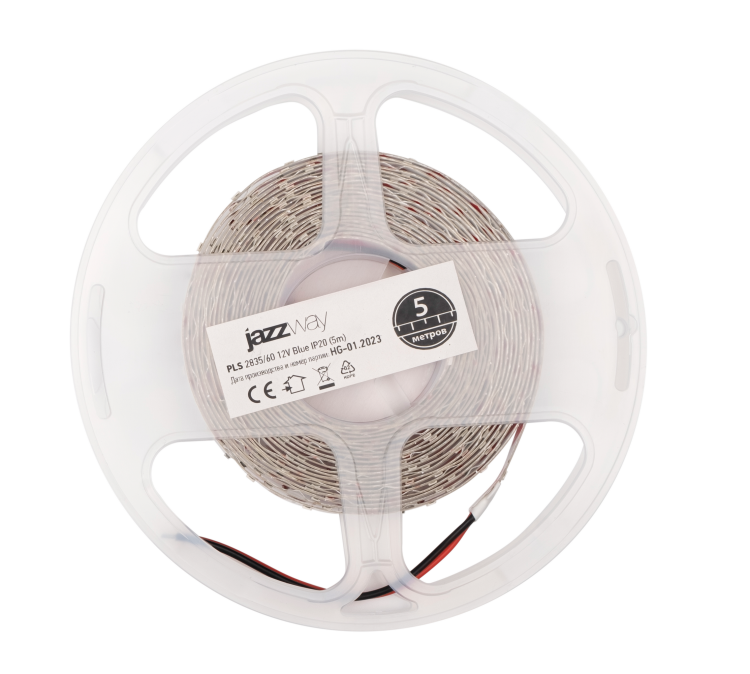 Jazzway Лента PLS 2835/ 60-12V Blue IP20 (5м) (.2858955) превью в интернет-магазине электрики Форум Электро в Москве