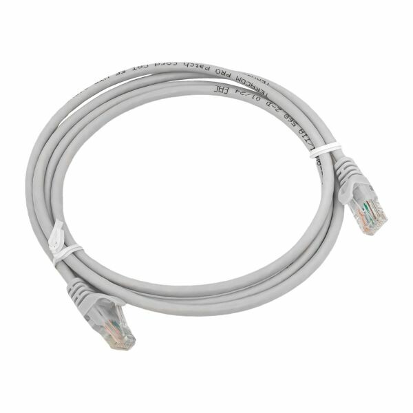 EKF Патч-корд TERACOM PRO Cat.5E неэкранированный UTP оболочка PVC серый (1,5м) (TRP-5EUTP-PVC-1.5M-GY) превью в интернет-магазине электрики Форум Электро в Москве EKF Патч-корд TERACOM PRO Cat.5E неэкранированный UTP оболочка PVC серый (1,5м) (TRP-5EUTP-PVC-1.5M-GY) превью в интернет-магазине электрики Форум Электро в Москве