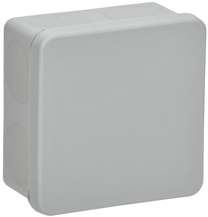 IEK Коробка расп. КМ42435 о/п 80х80х40мм IP67 8 вв. серая (UKO21-080-080-040-K41-66) превью в интернет-магазине электрики Форум Электро в Москве