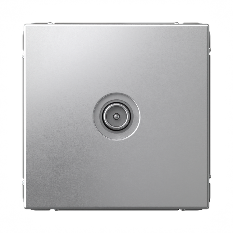 Картинка Systeme Electric ArtGallery Алюминий TV Розетка проходная 4DB, механизм (GAL000392) в интернет-магазине Форум Электро в Москве