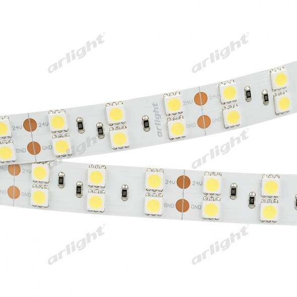 Arlight Лента RT 2-5000 24V Day White 2x2(5060,600LED,LUX) (ARL, Открытый) (013759) превью в интернет-магазине электрики Форум Электро в Москве