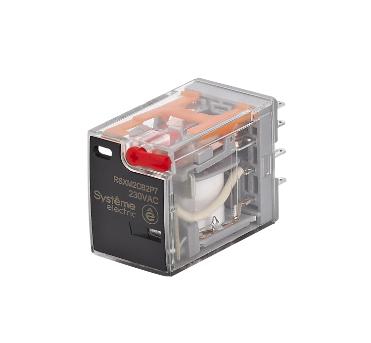 Systeme Electric Реле 10A 2CO 230VAC тест кнопка LED (RSXM2CB2P7) превью в интернет-магазине электрики Форум Электро в Москве