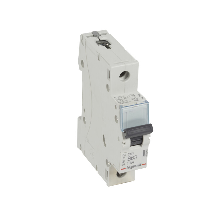 Legrand TX3 Автоматический выключатель 1P 63A (B) 6000/10kA (403866) превью в интернет-магазине электрики Форум Электро в Москве
