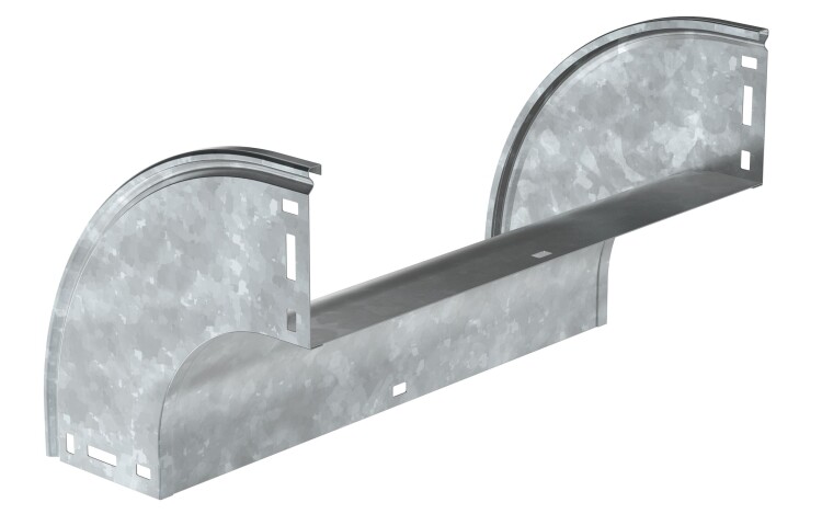 IEK ESCA Поворот плавный 90град тип В20 ESCA 80х600мм HDZ (CPV41-0-90-080-600-HDZ) превью в интернет-магазине электрики Форум Электро в Москве