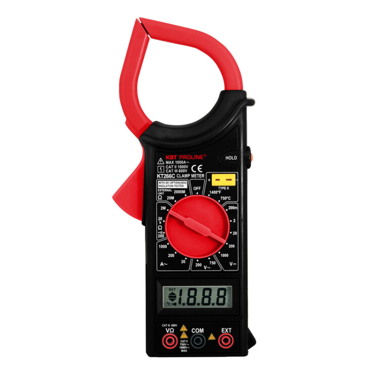 КВТ KT 266C "PROLINE" Токовые клещи цифровые (79132) превью в интернет-магазине электрики Форум Электро в Москве