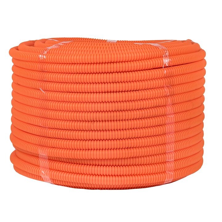 EKF Труба гофр. ПНД с протяжкой d20 мм (100 м) оранжевая-Plast (tpnd-20-o) превью в интернет-магазине электрики Форум Электро в Москве