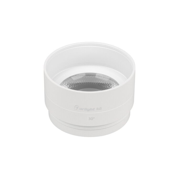 Arlight Насадка с фиксированным углом LGD-ARTIFACT-LENS-R65 (WH, 30 deg) (Металл) (057126) превью в интернет-магазине электрики Форум Электро в Москве