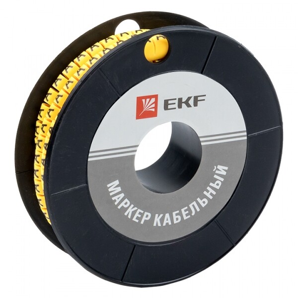 EKF PROxima Маркер кабельный 1,5 мм2 "А" (1000 шт.) (ЕС-0) (=this.property.MANUFACTURERCODE}) фото в интернет-магазине Форум Электро в Москве