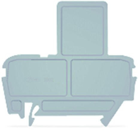 Концевая плата для клеммных колодок