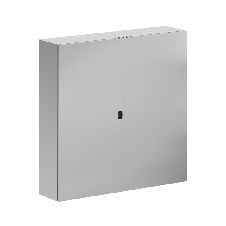 DKC Корпус навесной STH с М/П двухдверный из нержавеющей cтали AISI304 ВxШxГ 1200x1200x300 мм, без фланца, IP55 (R5STH12123-304) превью в интернет-магазине электрики Форум Электро в Москве