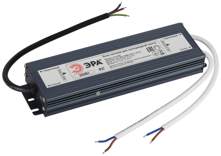 ЭРА Блок питания LP-LED-200W-IP67-12V-S (Б0061140) превью в интернет-магазине электрики Форум Электро в Москве