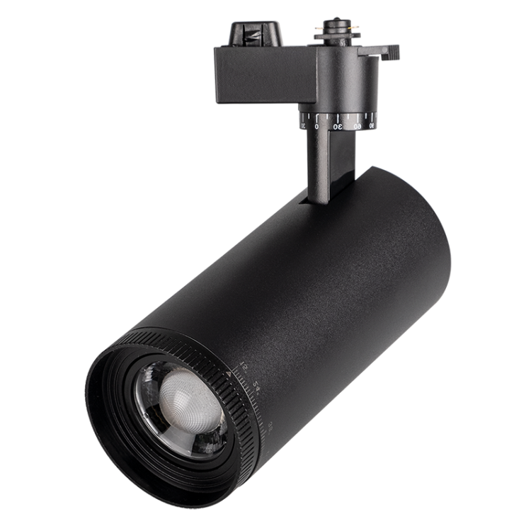 Jazzway PTR 0728 ZOOM 28w 3000K 15-60° BL (чёрный) IP40 (.5034358) превью в интернет-магазине электрики Форум Электро в Москве