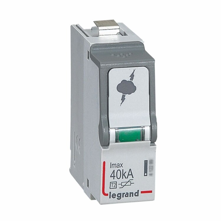 Legrand Сменный модуль T2 40KA 440V. (412301) превью в интернет-магазине электрики Форум Электро в Москве