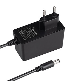 Arlight Блок питания ARDV-SP-24-12BW (12V, 2A, 24W) (Адаптер, 5 лет) (046053) превью в интернет-магазине электрики Форум Электро в Москве